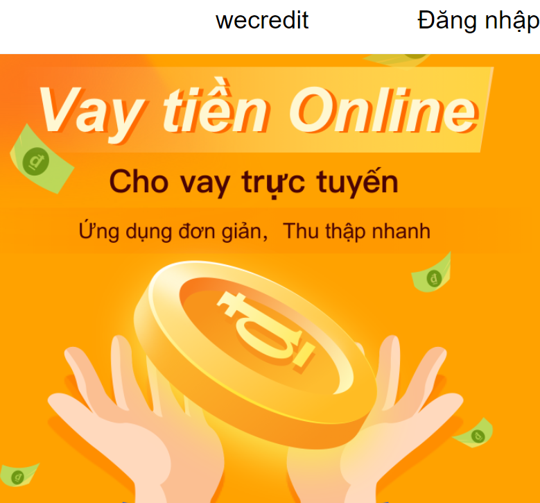 App vay tiền online Wecredit